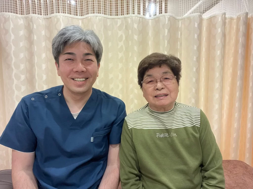 先生の治療で歩く喜びを取り戻しました